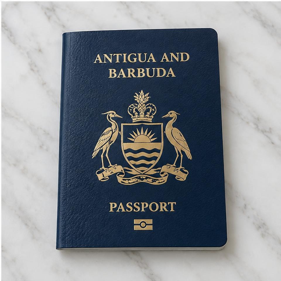 Antigua and Barbuda passport cover