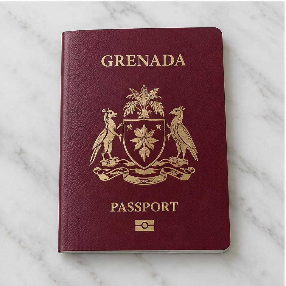 Grenada passport cover