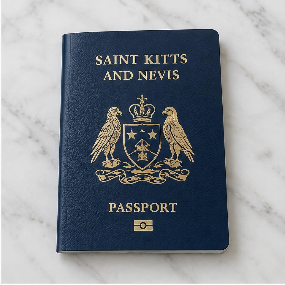 Saint Kitts and Nevis passport cover